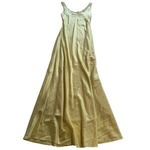 Hansen & Gretal Patricia Bias Dress in Butter